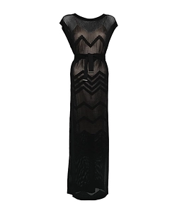 Chevron Belted Dress