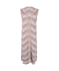 Degradé Long Open Cardigan