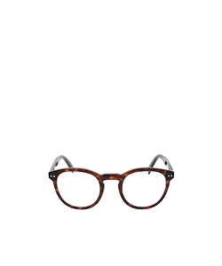 Removable-Lens Round-Frame Sunglasses