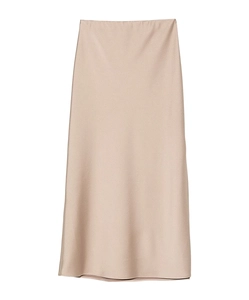 Slit Midi Skirt