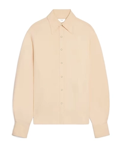 Shirt In Viscose And Silk Cady