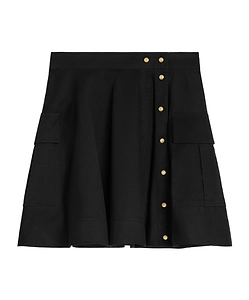 Skirt In Cotton Twill