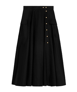 Skirt In Cotton Twill