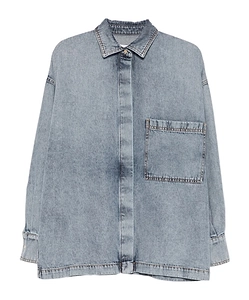 Jenny Denim Boxy Shirt