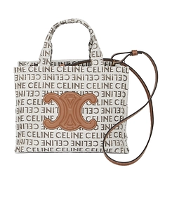 Small Cabas Thais In Textile With Celine All-Over