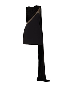 Pleated Knitted Dress