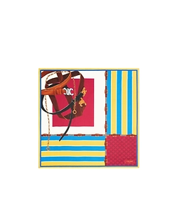 Square Scarf In Silk Twill