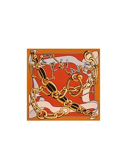 Square In Silk Twill