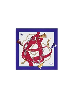 Square In Silk Twill