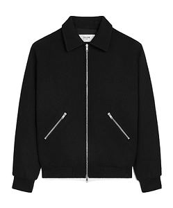 Teddy Jacket In Textured Wool