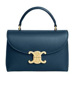 Teen Triomphe Bag In Supple Grained Calfskin