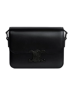 Teen Triomphe Bag In Shiny Calfskin