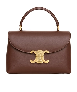 Teen Triomphe Bag In Supple Grained Calfskin