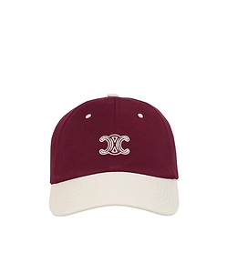 Triomphe Richelieu Cap In Cotton Twill
