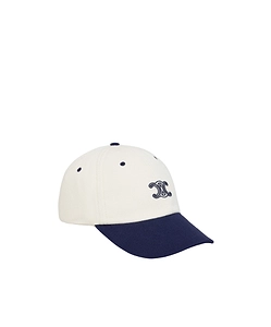 Triomphe Richelieu Cap In Cotton Twill