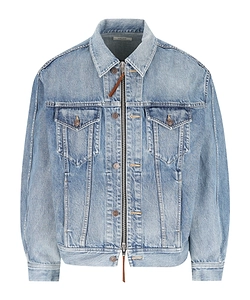 Trucker Jacket In Cotton Denim