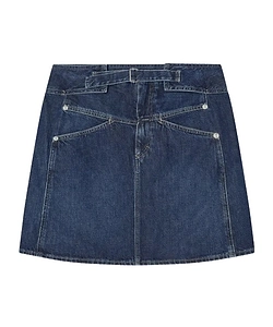 Belted Mini Skirt