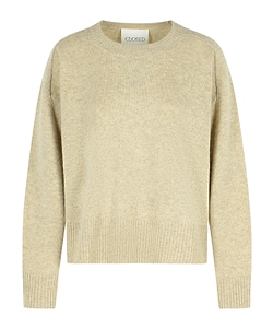 Closed Ribbed Crew Neck Knitwear
