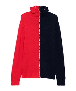 Charles Jeffrey Loverboy Roll-Neck Hooded Jumper
