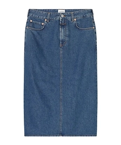 Denim Midi Skirt