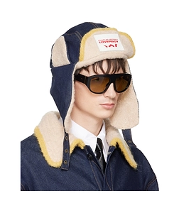 Spliced Aviator Cap