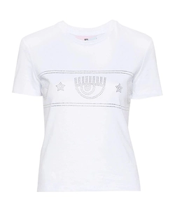 Studded-Logo Cotton T-Shirt