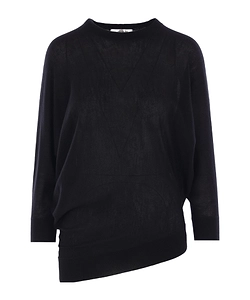 Asymmetrical-Hem Sweater