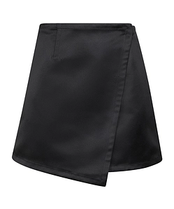 Asymmetric Wrap Skirt