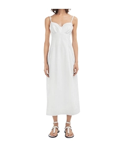 Bustier Poplin Dress