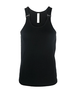 E-Hook Ribbed Scoop-Neck Tank Top