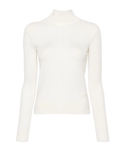 Chloé Crewneck Long-Sleeve Top