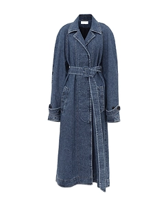 Chloé Denim Trench Coat