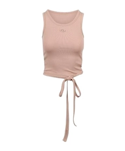 Diesel T-Anky-Tail-S1 Tied Ribbed Tank Top