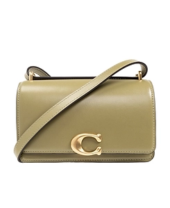 Coach Bandit Logo Plaque Crossbody Bag