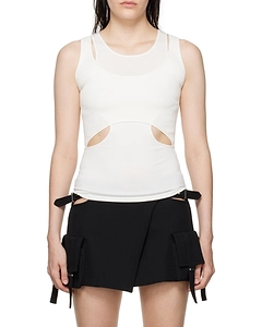 Interlink Knitted Tank Top