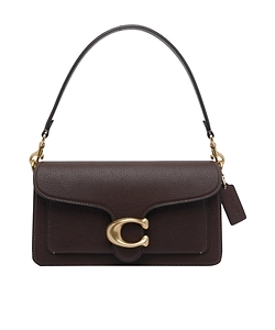 Coach Tabby 26 Logo Plaque Shoulder Bag
