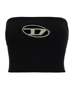 Diesel M-Clarksville-A Oval D Plaque Bandeau Top