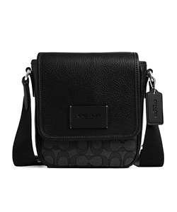 Lucas Crossbody Bag In Signature Jacquard