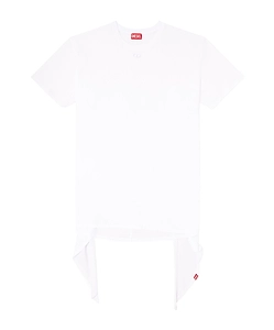 Diesel D-Eivor Tie Front T-Shirt Dress