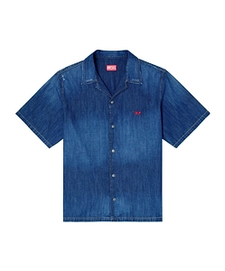 Diesel D Nabil Logo Denim Shirt