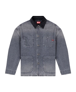 Diesel D-Stack-U-L Utility Style Denim Jacket