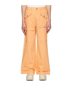 Multi-Pocket Slouched Trousers