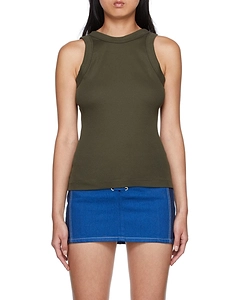 Rib Cotton Vest