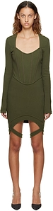 Ribbed Fitted Dress
