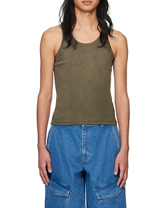 Ribbed Organic Cotton Tank Top