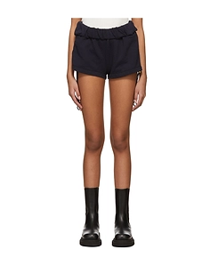 Rolled-Waist Track Shorts