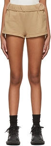 Rolled-Waist Track Shorts