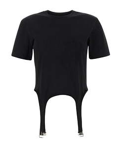 Short-Sleeved Garter T-Shirt