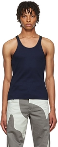 Stretch Ribbed Knitted Vest