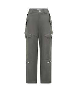 Tactical Straight-Leg Cargo Trousers